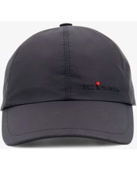 Kiton - Nylon Hat With Embroidered Logo On The Front - Lyst