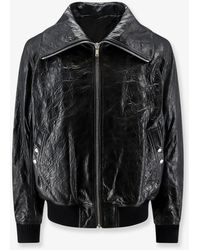 Rick Owens - Dracuflight Leather Jacket - Lyst