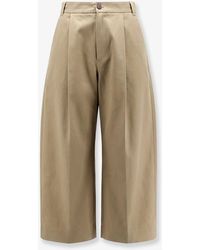 Studio Nicholson - High-Waisted Cotton Pants - Lyst
