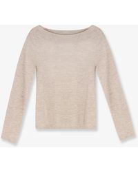 Max Mara - Faretra Cashmere Sweater With Matching Removable Band - Lyst