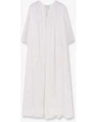 Aspesi - Cotton Long Dress - Lyst