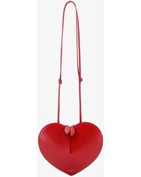 Alaïa - Le Coeur Leather Crossbody Bag - Lyst