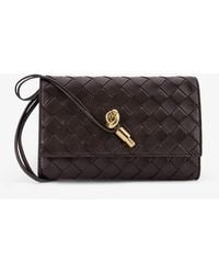 Bottega Veneta - Andiamo Crossbody Bag With Intrecciato Pattern - Lyst
