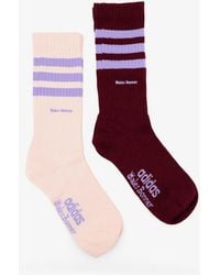 adidas - Two-Pack Cotton Blend Socks - Lyst