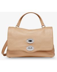 Zanellato - Hammered Leather Postina Daily Crossbody Bag - Lyst