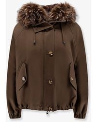 VALENTINI 1972 - Reversible Faux Fur Parka Jacket - Lyst