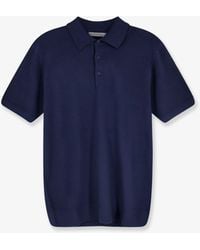Corneliani - Virgin Wool Polo Shirt - Lyst