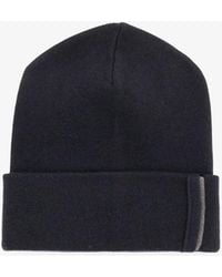 Brunello Cucinelli - Cashmere Hat With Monili Detail - Lyst