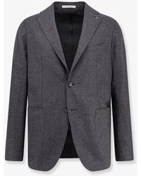 Tagliatore - Single-Breasted Virgin Wool Blazer - Lyst
