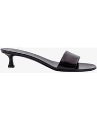 The Row - Leather Sandals - Lyst