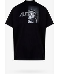 Love Heart Autry Tee Grunge Vintage Style Noir Autry T-Shirt