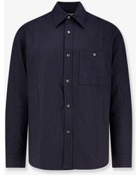 Tonywack - Wool Blend Striped Shirt - Lyst
