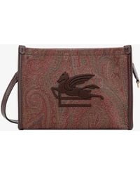 Etro - Pegaso Arnica Paisley Fabric Pouch - Lyst
