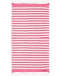 MC2 Saint Barth - Striped Cotton Beach Towel - Lyst