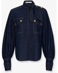 Zimmermann - Denim Cargo Shirt - Lyst