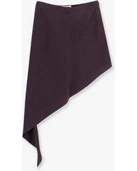 Alaïa - Skirts Carta Viscosa - Lyst