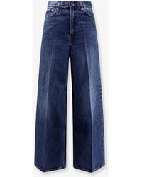 TOTEME - Wide Leg Organic Cotton Jeans - Lyst