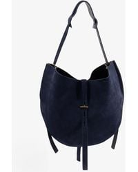MINOBOSSI - Suede Crossbody Bag - Lyst