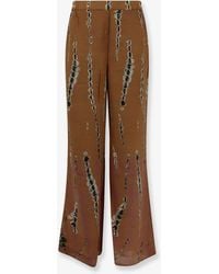 Mes Demoiselles - Nolan Silk Trousers - Lyst