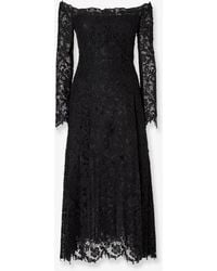 Fendi - Macramé Lace Dress - Lyst