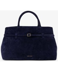 MANU Atelier - Le Cambon 35 Suede Handbag - Lyst