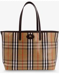 Burberry - Highlands Coated Canvas Shoulder Bag - Lyst
