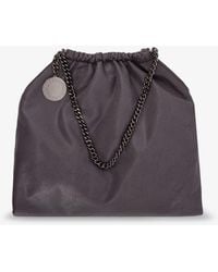 Stella McCartney - Falabella Shoulder Bag With Metal Drawstring - Lyst