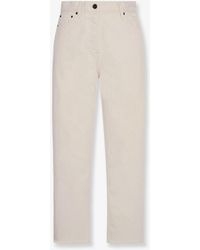 The Row - Fortino Organic Cotton Trousers - Lyst