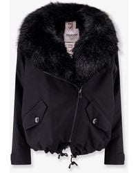 VALENTINI 1972 - Cotton Parka With Faux Fur Lining - Lyst