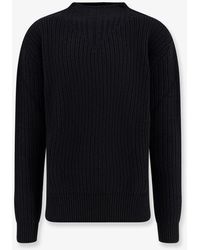 Rick Owens - Fisherman Round Neck Virgin Wool Sweater - Lyst