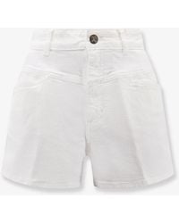 Closed - Jocy-X Stretch Cotton Shorts - Lyst