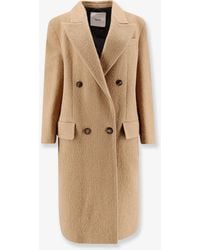 Hevò - Lucugnano Virgin Wool Coat - Lyst