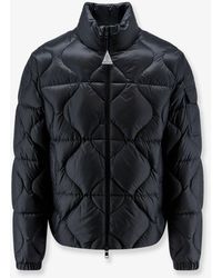 Moncler - Asurel Short Down Jacket With Geometric Stitching - Lyst