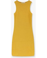 Laneus - Cotton Dress - Lyst