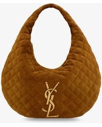 Saint Laurent - Icare Hobo Suede Handbag - Lyst