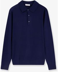 Bramani Cashmere - Wool Polo Sweater - Lyst