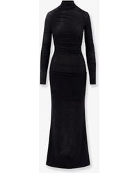Amazuìn - Dakota Sheer Stretch Tulle Maxi Dress - Lyst