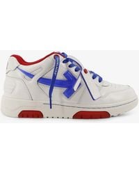 Off-White c/o Virgil Abloh - Off Out Of Office Bubble Arrow Leather Sneakers - Lyst