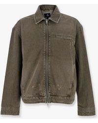 Represent - Denim Jacket With Distressed Effect - Lyst