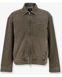 Represent - Denim Jacket With Distressed Effect - Lyst