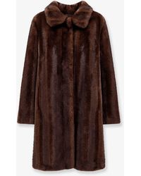 VALENTINI 1972 - Faux Mink Fur Coat - Lyst