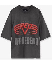 Represent - Living Legacy Reversible Organic Cotton And Hemp T-Shirt - Lyst