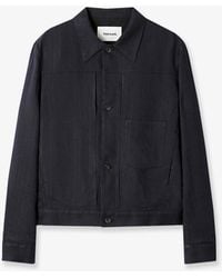 Tonywack - Linen Blend Jacket - Lyst