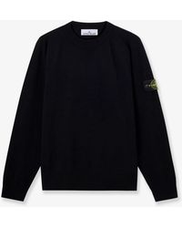 Stone Island - Virgin Wool Blend Sweater - Lyst