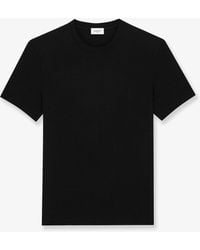 Saint Laurent - Cassandre Certified Cotton T-Shirt - Lyst