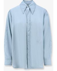 Bottega Veneta - Parachute Viscose And Silk Blend Shirt - Lyst