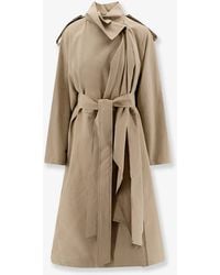 R2W - Lumira Linen And Cotton Trench - Lyst