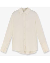 Max Mara - Mxpvoliera Stretch Silk Shirt - Lyst