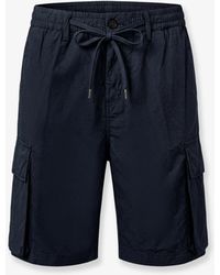 NUGNES 1920 - Cargo Cotton Bermuda Shorts - Lyst