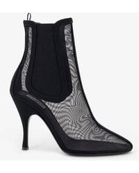 Alaïa - Mesh Chelsea Boots - Lyst